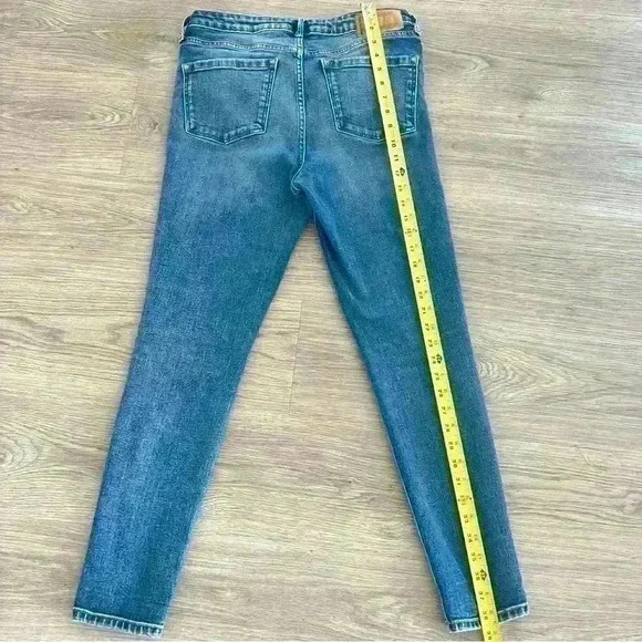 FRANK & OAK BLUE SKINNY JEANS SIZE 29 STRETCH DENIM - Picture 13 of 14